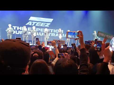 190809 ATEEZ INTRO - ATEEZ MELBOURNE