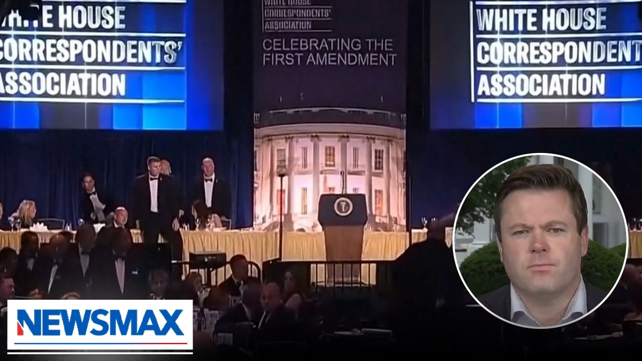 NEWSMAX’s WH Correspondent details the shooting incident at the White House Correspondents’ Dinner