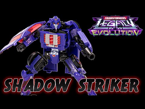 Sideburn, is that you?!?! | Transformers Legacy Evolution Shadow Striker | #transformers