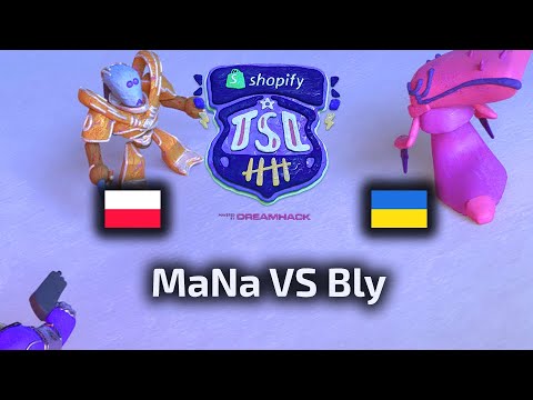 HIT! MaNa VS Bly - PvZ - TSL 5 Qualifier - polski komentarz