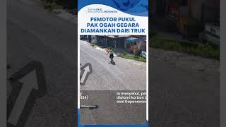 Viral Video Pak Ogah di Jogja Dianiaya Pemotor, Padahal Sudah Diselamatkan dari Tabrakan dengan Truk