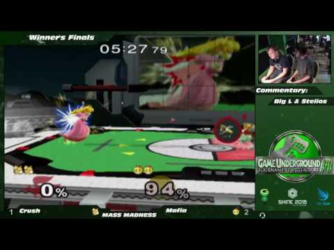 Mass Madness 10 SSBM - Crush (Fox) vs. Mafia (Peach) - Melee WF