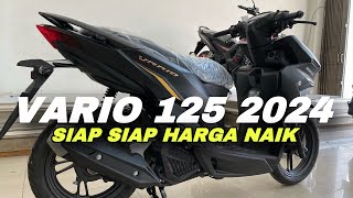 Download lagu VARIO 125 TERBARU 2024 MATTE BLACK ‼️ HANYA SATU WARNA mp3
