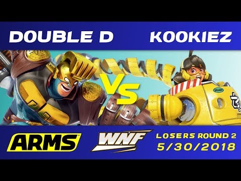 ARMS@WNF 2.5 - Kookiez (Mechanica) VS Double D (Max Brass) - (Loser Round 2)