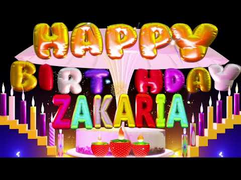 Zakaria Happy Birthday Song | Happy Birthday To You #zakaria #birthdaysong #love