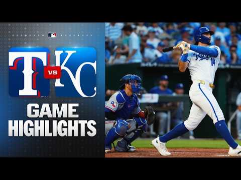 캔자스시티 VS 텍사스 5:3 MLB 하이라이트