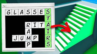 If You Solve A Crossword Clue, The Word Appears in Real Life