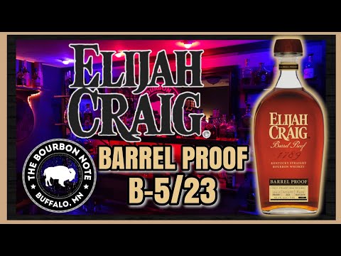 Elijah Craig barrel proof B523: A Bourbon Note review!