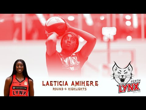 Laeticia Amihere - Perth Lynx - WNBL 24/25 Round 6 Highlights