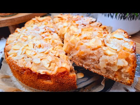 SCHNELLES Rezept: Apfelkuchen 🍎 OHNE Eier ganz einfach (Vegan)