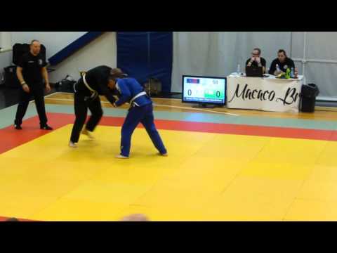 Senior Finnish Open 2015 - Miska Salonen vs. Juha Timberg, white belt, Absolute