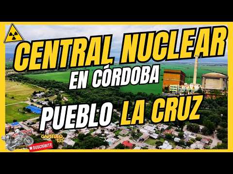 La CENTRAL NUCLEAR en Córdoba y LA CRUZ - Iglesia, Historia y Balneario #fyp #motovlog