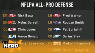 THE HERD | Colin disclosure The NFLPA announces their first-ever player-voted All-Pro team