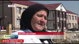 В чеченском Беное продолжается строительство мечети