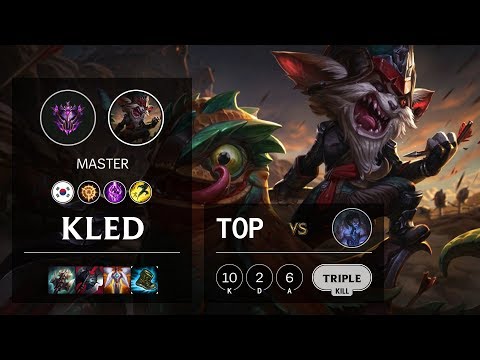 Kled Top vs Sylas - KR Master Patch 10.6
