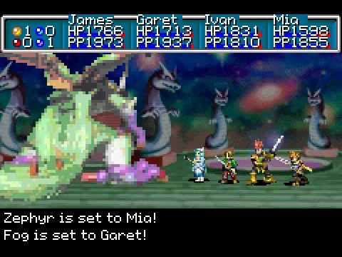 Golden Sun: The Lost Age - Doom Dragon Battle