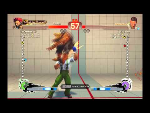 JBHAMMER777 (Akuma) vs IyoItaliano (DUdley , Cody) SSF4 AE