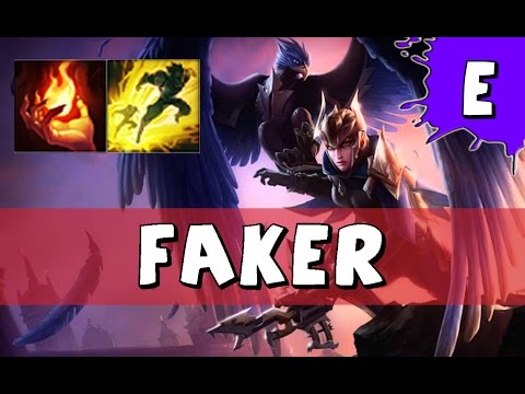 SKT T1 Faker as Quinn vs Lulu MID - S6 Challenger SoloQ - League of Legends