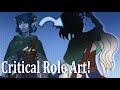 Drawing The Mighty Nein Jester