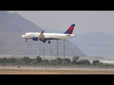 Plane Spotting | Salt Lake City (SLC) - A321, A320, 737, A220, A330-900neo - July 26, 2024