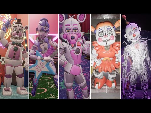 All Sister Location Mods Showcase - Five Nights at Freddy's: Security Breach