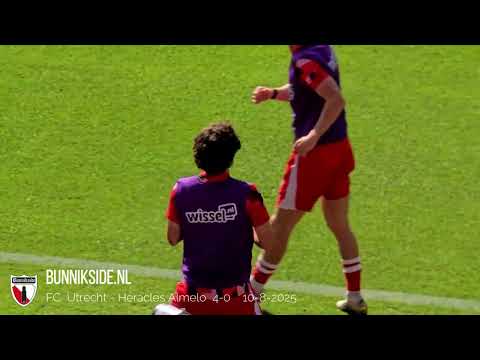 [ Bunnikside ] Tijdens FC Utrecht  - Heracles Almelo  4 -0