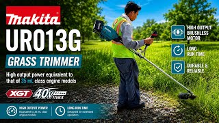 마끼다 양손 핸들식 예초기 일체형 UR013G (XGT 4.0Ah, 배터리 2개)_동영상_이미지