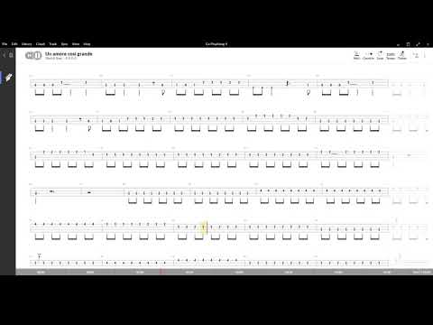 Un amore così grande ( Negramaro vers. ),Tablatura e base Senza Basso-Backing bass track-NO BASS