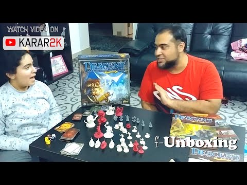 Why Play This- f-UNboxing - Descent: Journeys in Dark 2nd Edition