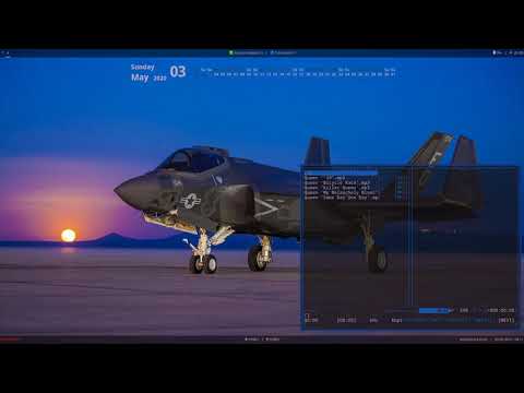 ArcoLinux i3 -Colors , wallpaper, terminals and conky  get the matching colors
