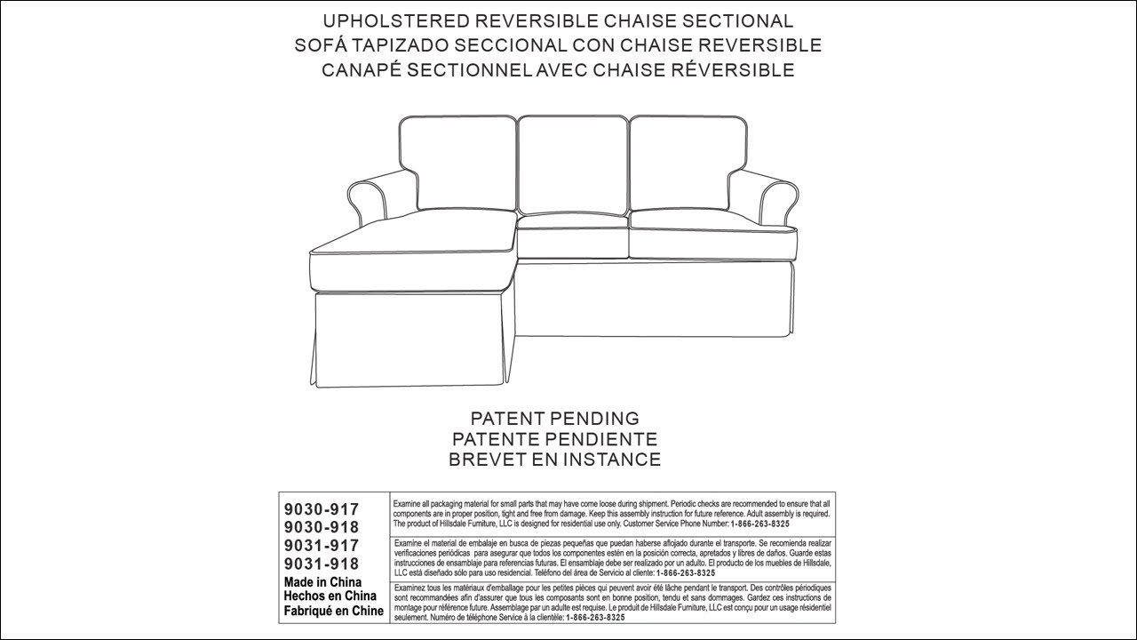 Faywood Upholstered Chaise Sectional