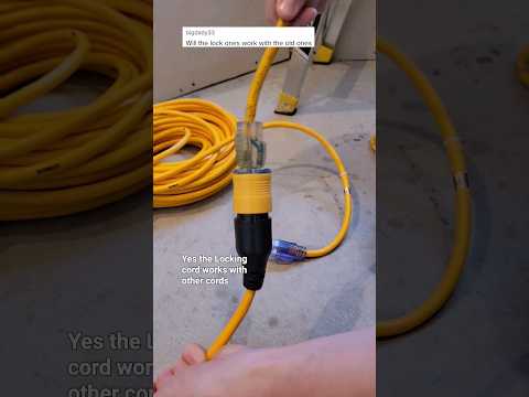 Locking Extension Cord