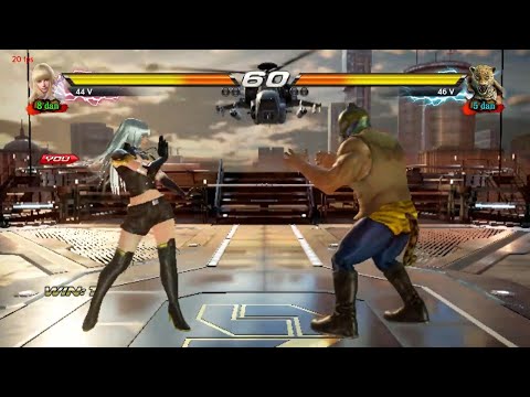 08 Lili Rochefort VS King - Tekken 7 ( Uchiha x24 ) Gameplay PC