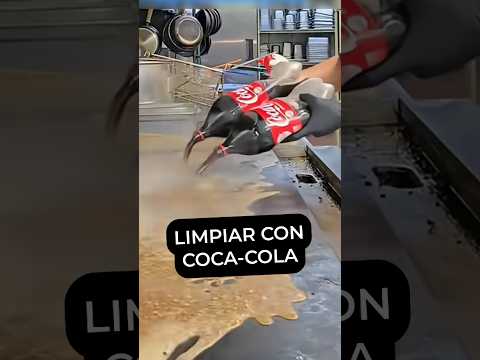 limpiar planchas con cocacola