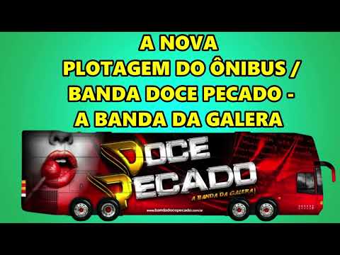 A Nova Plotagem do Ônibus🚌 | Banda Doce Pecado / A Banda da Galera | Confira📽 | Tour 2022