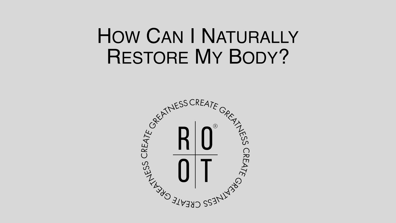 How Can I Naturally Restore My Body? Dr. Christina Rahm Explains