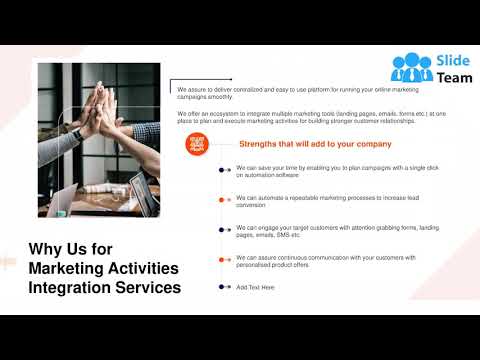 Proposal For Marketing Activities Integration PowerPoint Presentation Slides