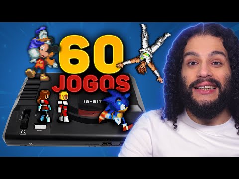 60 CLÁSSICOS e ESQUECIDOS do MEGA DRIVE para conhecer ou correr