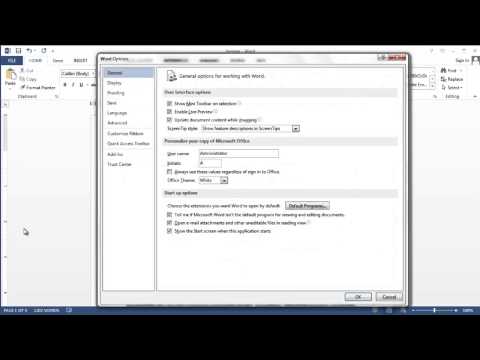 How to Turn AutoCorrect Off : MS Word: Beyond the Basics