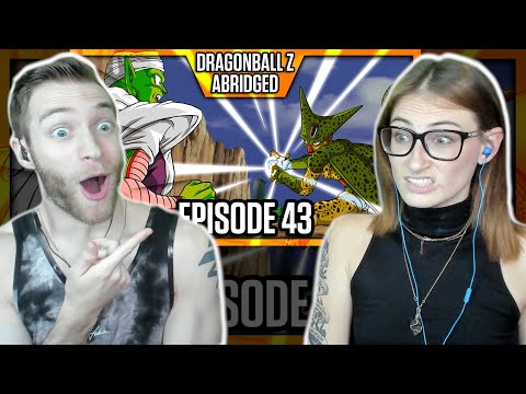 CELL GROSSED HER OUT!! Reacting to "DragonBall Z Abridged Episode 43" with Kirby!