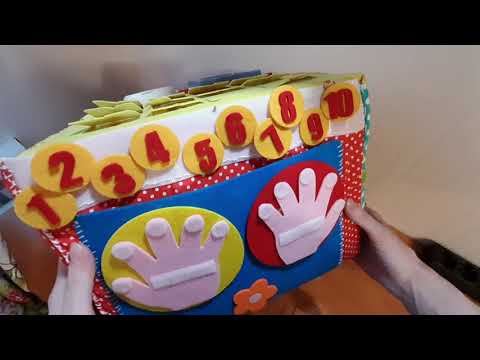 СУПЕР Бизиборд из коробки своими руками. БЫСТРО и ПРОСТО!