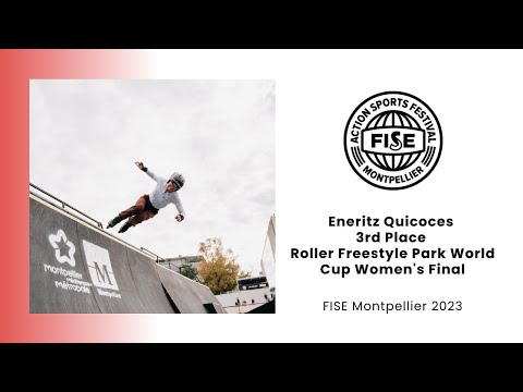 Eneritz Quicoces - 3rd Place World Skate Roller Freestyle Park World Cup Women's Final