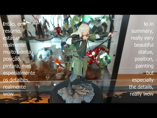 Vídeo relacionado con Iron Studios Estatua Minico Legolas The Lord of The Rings 15 cm