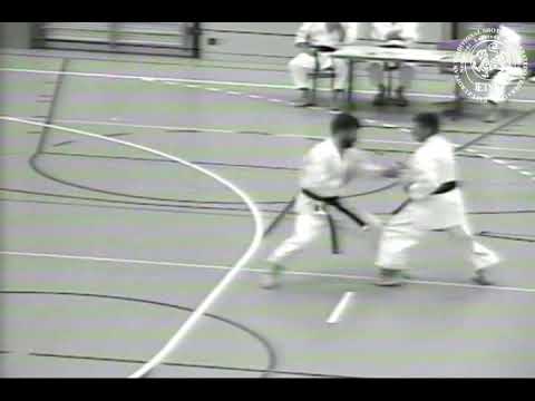 JKA exam  of sensei Dormenko Andrey in Switzerland. Kata Sochin bunkai