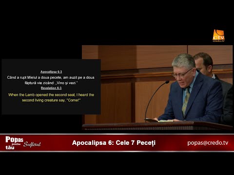 Popas pentru sufletul tău - Cele 7 peceți - Apocalipsa 6