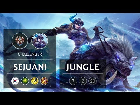 Sejuani Jungle vs Lee Sin - KR Challenger Patch 9.4
