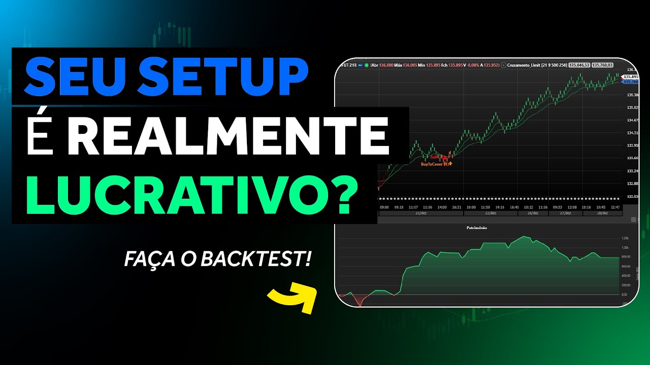 Como Realizar o BACKTEST e Medir a Eficiência das suas Estratégias no Profit!