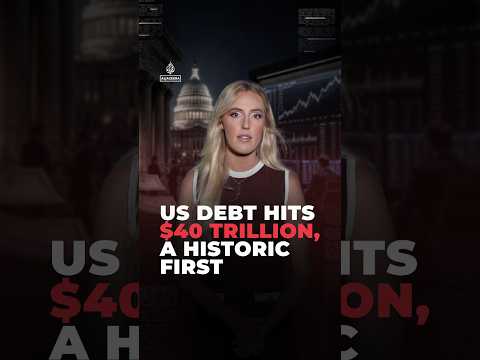 US debt tops $40 trillion, Americans left with the bill | #ajshorts