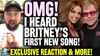 EXCLUSIVE! I Heard Britney Spears Tiny Dancer !! & YES She's Free! - New Song REACTION + MORE!