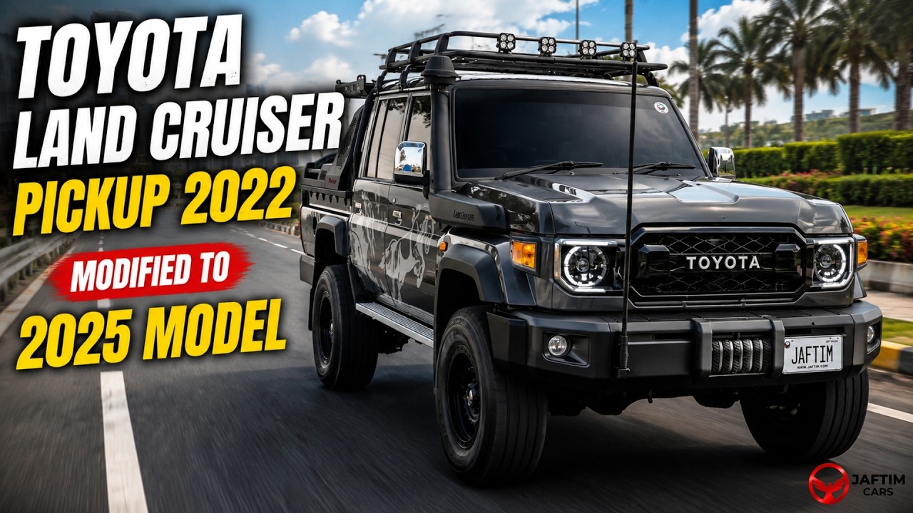 Toyota Land Cruiser Pick Up - 4.5 Diesel Engine - MT - 4WD video